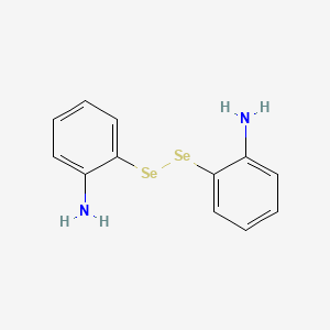 molecular formula C12H12N2Se2 B1586521 Benzenamine, 2,2'-diselenobis- CAS No. 63870-44-0