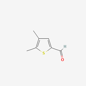 molecular formula C7H8OS B1586522 4,5-Dimethylthiophene-2-carboxaldehyde CAS No. 5928-48-3
