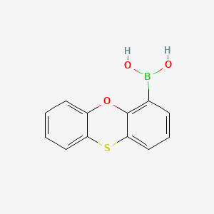molecular formula C12H9BO3S B1586525 Phenoxathiin-4-boronic acid CAS No. 100124-07-0