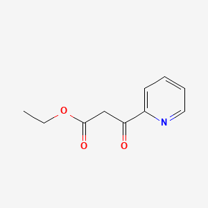 molecular formula C10H11NO3 B1586536 3-氧代-3-(吡啶-2-基)丙酸乙酯 CAS No. 26510-52-1