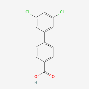 molecular formula C13H8Cl2O2 B1586552 3',5'-Dichloro-[1,1'-biphenyl]-4-carboxylic acid CAS No. 190911-79-6