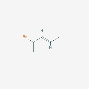 molecular formula C5H9Br B158656 4-Bromo-2-pentene CAS No. 1809-26-3