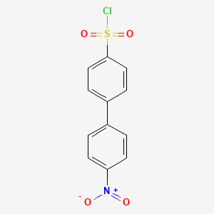 molecular formula C12H8ClNO4S B1586567 4'-Nitrobiphenyl-4-sulfonyl chloride CAS No. 20443-75-8