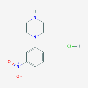 molecular formula C10H14ClN3O2 B1586568 1-(3-nitrophenyl)piperazine Hydrochloride CAS No. 294210-79-0