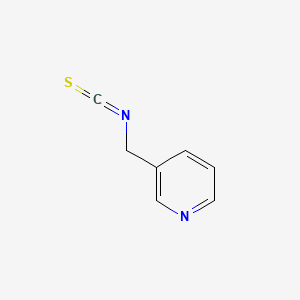 molecular formula C7H6N2S B1586571 3-(isothiocyanatomethyl)pyridine CAS No. 36810-90-9