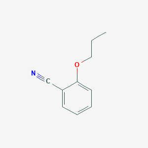 molecular formula C10H11NO B1586574 2-Propoxybenzonitrile CAS No. 6609-58-1