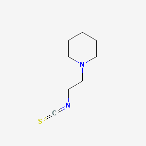 molecular formula C8H14N2S B1586575 2-Piperidinoethyl isothiocyanate CAS No. 32813-24-4