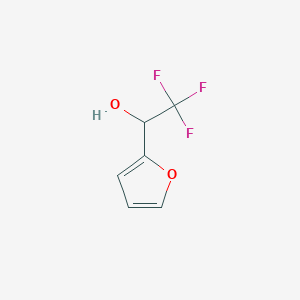 molecular formula C6H5F3O2 B1586577 2,2,2-Trifluoro-1-furan-2-yl-ethanol CAS No. 70783-48-1