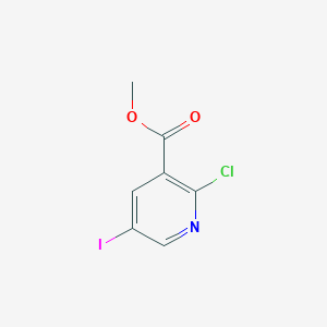 molecular formula C7H5ClINO2 B1586592 2-氯-5-碘烟酸甲酯 CAS No. 78686-83-6