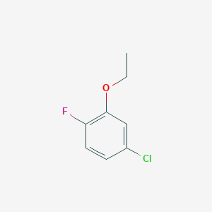 molecular formula C8H8ClFO B1586601 4-氯-2-乙氧基-1-氟苯 CAS No. 289039-34-5