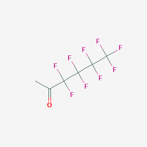 molecular formula C6H3F9O B1586609 Methyl Nonafluorobutyl Ketone CAS No. 678-18-2