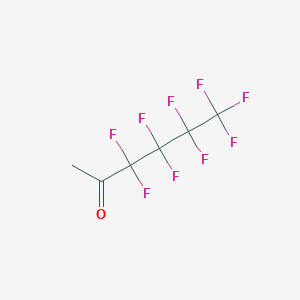 molecular formula C6H3F9O B1586609 3,3,4,4,5,5,6,6,6-Nonafluorohexan-2-one CAS No. 678-18-2