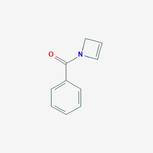 molecular formula C10H9NO B158661 2H-azet-1-yl(phenyl)methanone CAS No. 136911-56-3
