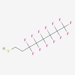 molecular formula C8H5F13S B1586612 2-(Perfluorohexyl)ethanethiol CAS No. 34451-26-8