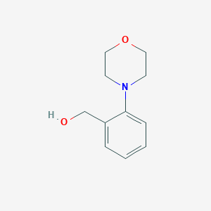 molecular formula C11H15NO2 B1586617 (2-Morpholin-4-yl-phenyl)methanol CAS No. 465514-33-4