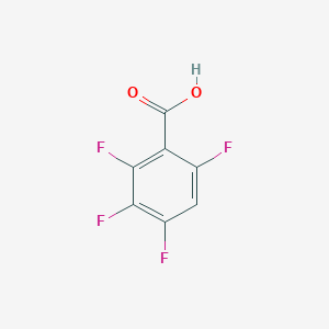 molecular formula C7H2F4O2 B1586618 2,3,4,6-tetrafluorobenzoic Acid CAS No. 32890-92-9
