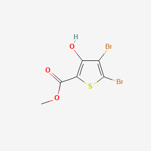 molecular formula C6H4Br2O3S B1586619 Methyl 4,5-dibromo-3-hydroxythiophene-2-carboxylate CAS No. 96232-71-2