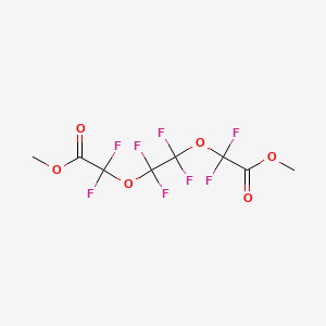 molecular formula C8H6F8O6 B1586624 Dimethyl perfluoro-3,6-dioxaoctane-1,8-dioate CAS No. 24647-20-9