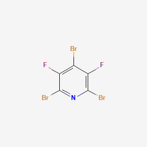 molecular formula C5Br3F2N B1586626 2,4,6-Tribromo-3,5-difluoropyridine CAS No. 30841-93-1