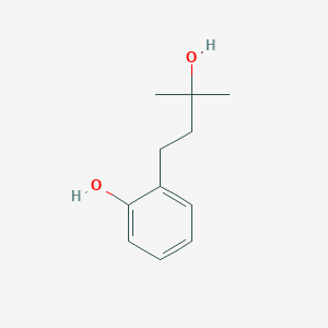 molecular formula C11H16O2 B1586627 2-(3-Hydroxy-3-methylbutyl)phenol CAS No. 4167-73-1