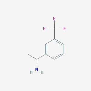 molecular formula C9H10F3N B1586632 1-(3-Trifluoromethylphenyl)ethylamine CAS No. 59382-36-4