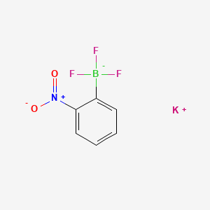 molecular formula C6H4BF3KNO2 B1586634 Potassium (2-nitrophenyl)trifluoroborate CAS No. 850623-64-2