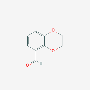 molecular formula C9H8O3 B1586641 2,3-二氢-1,4-苯并二氧杂环戊二烯-5-甲醛 CAS No. 29668-43-7