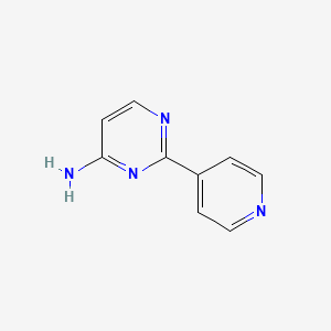 molecular formula C9H8N4 B1586647 2-(4-pyridinyl)-4-pyrimidinamine CAS No. 61310-29-0