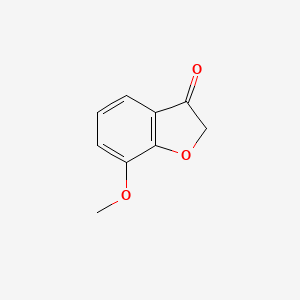 molecular formula C9H8O3 B1586649 7-甲氧基苯并呋喃-3(2H)-酮 CAS No. 7169-37-1