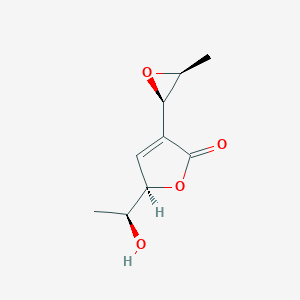 molecular formula C9H12O4 B158665 Asperlactone CAS No. 76375-62-7
