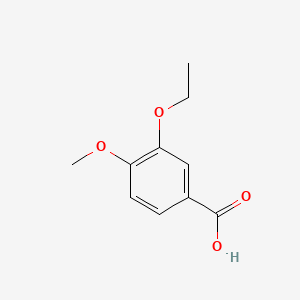 molecular formula C10H12O4 B1586650 3-Ethoxy-4-methoxybenzoic acid CAS No. 2651-55-0