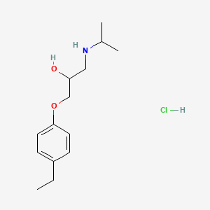 molecular formula C14H24ClNO2 B1586651 Des[4-(2-cyclopropylmethoxy)] Betaxolol Hydrochloride CAS No. 464877-45-0