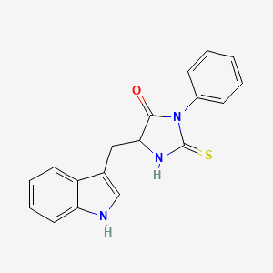molecular formula C18H15N3OS B1586656 Phenylthiohydantoin-tryptophan CAS No. 5789-24-2