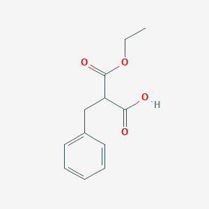 molecular formula C12H14O4 B1586657 2-Benzyl-3-ethoxy-3-oxopropanoic acid CAS No. 2985-39-9