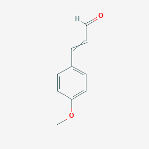 molecular formula C10H10O2 B158666 p-METHOXYCINNAMALDEHYDE CAS No. 1963-36-6