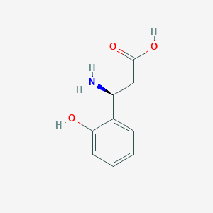 molecular formula C9H11NO3 B1586666 (S)-3-Amino-3-(2-hydroxyphenyl)propanoic acid CAS No. 785772-28-3