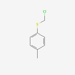 molecular formula C8H9ClS B1586667 氯甲基对甲苯硫醚 CAS No. 34125-84-3