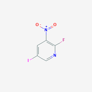 molecular formula C5H2FIN2O2 B1586669 2-Fluoro-5-iodo-3-nitropyridine CAS No. 426463-16-3