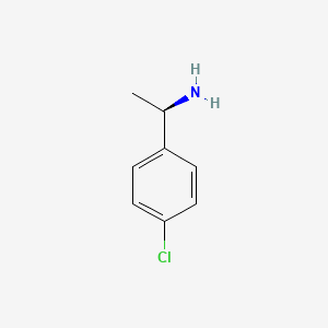 molecular formula C8H10ClN B1586671 (R)-1-(4-Chlorophenyl)ethylamine CAS No. 27298-99-3