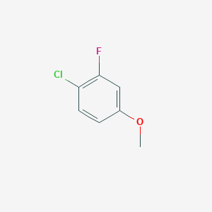molecular formula C7H6ClFO B1586675 4-Chloro-3-fluoroanisole CAS No. 501-29-1