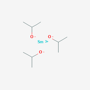 molecular formula C9H24O3Sm B1586685 Samarium(III) isopropoxide CAS No. 3504-40-3