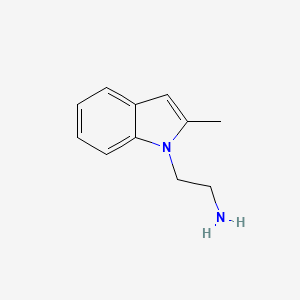 2-(2-Methyl-1H-indol-1-YL)ethanamine
