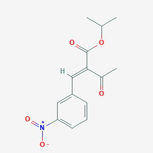 Isopropyl 2-(3-nitrobenzylidene)-3-oxobutanoate
