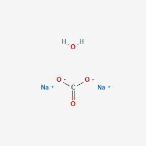 molecular formula CH2Na2O4 B1586706 Sodium carbonate monohydrate CAS No. 5968-11-6