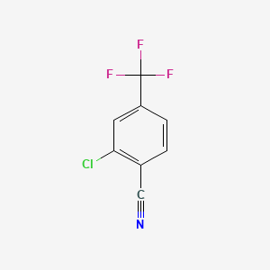 molecular formula C8H3ClF3N B1586712 2-Chloro-4-(trifluoromethyl)benzonitrile CAS No. 1813-33-8