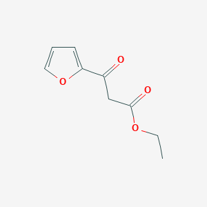 molecular formula C9H10O4 B1586727 Ethyl 3-(2-furyl)-3-oxopropanoate CAS No. 615-09-8