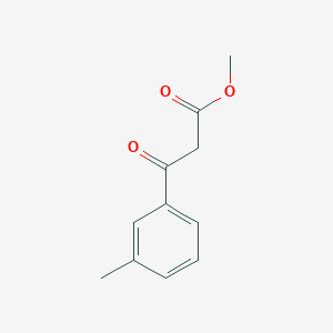 molecular formula C11H12O3 B1586735 3-Oxo-3-m-tolyl-propionic acid methyl ester CAS No. 200404-35-9