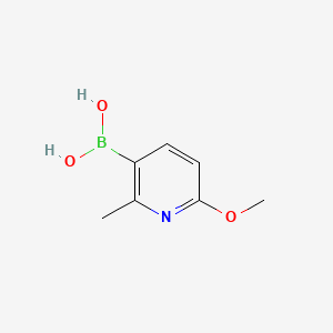 molecular formula C7H10BNO3 B1586741 2-Methyl-6-methoxypyridine-3-boronic acid CAS No. 459856-12-3