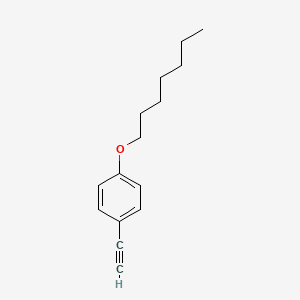 1-Eth-1-ynyl-4-(heptyloxy)benzene
