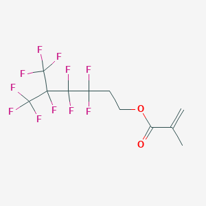 molecular formula C11H9F11O2 B1586758 2-(Perfluoro-3-methylbutyl)ethyl methacrylate CAS No. 65195-44-0